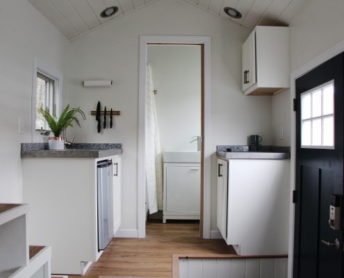 tiny homes kitchen b&b new england
