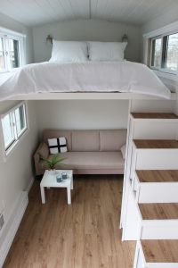 Tiny Houses With First Floor Bedrooms, Tiny House Loft Bed Ideas