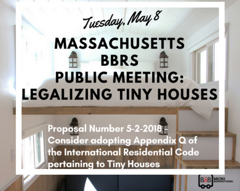 legalizing tiny homes new England Massachusetts