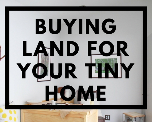new england tiny homes land