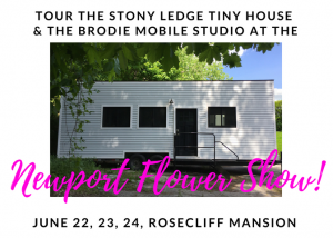 newport flower show 2018 tiny house tour 