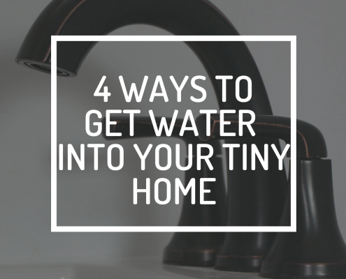 4 ways to get water into your tiny home new england