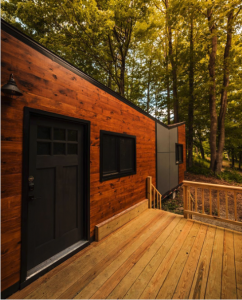 Silver Lake Tiny House Deck Porch